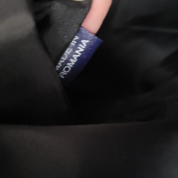 BURBERRY BLUE LABEL Tote Handbag Purse Bag Canvas Medium Nova Check Black Pink - Picture 5 of 13